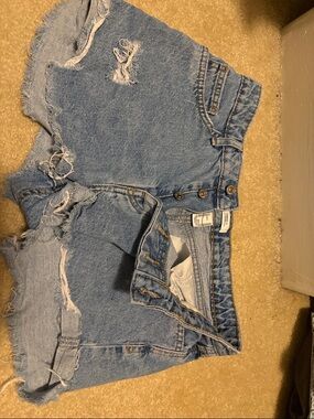 Forever 21 Light Blue Denim Shorts